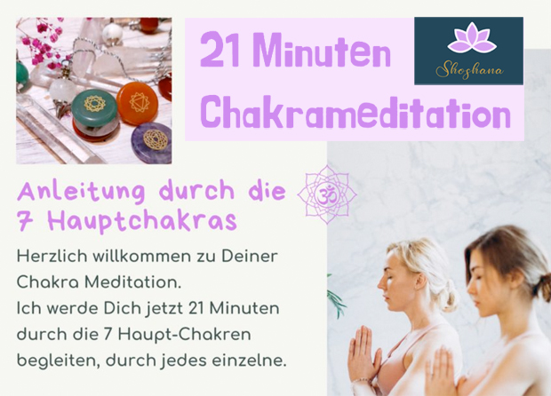 21 Minuten - Chakrameditation